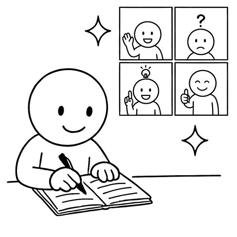 일기 작성 화면